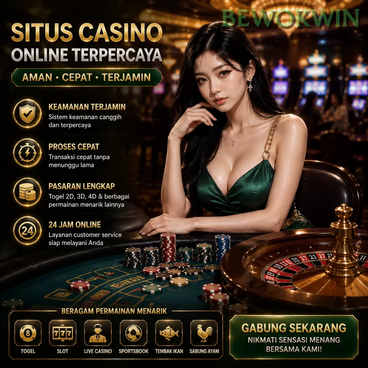 Main bewokwin2 Menang Jackpot Besar